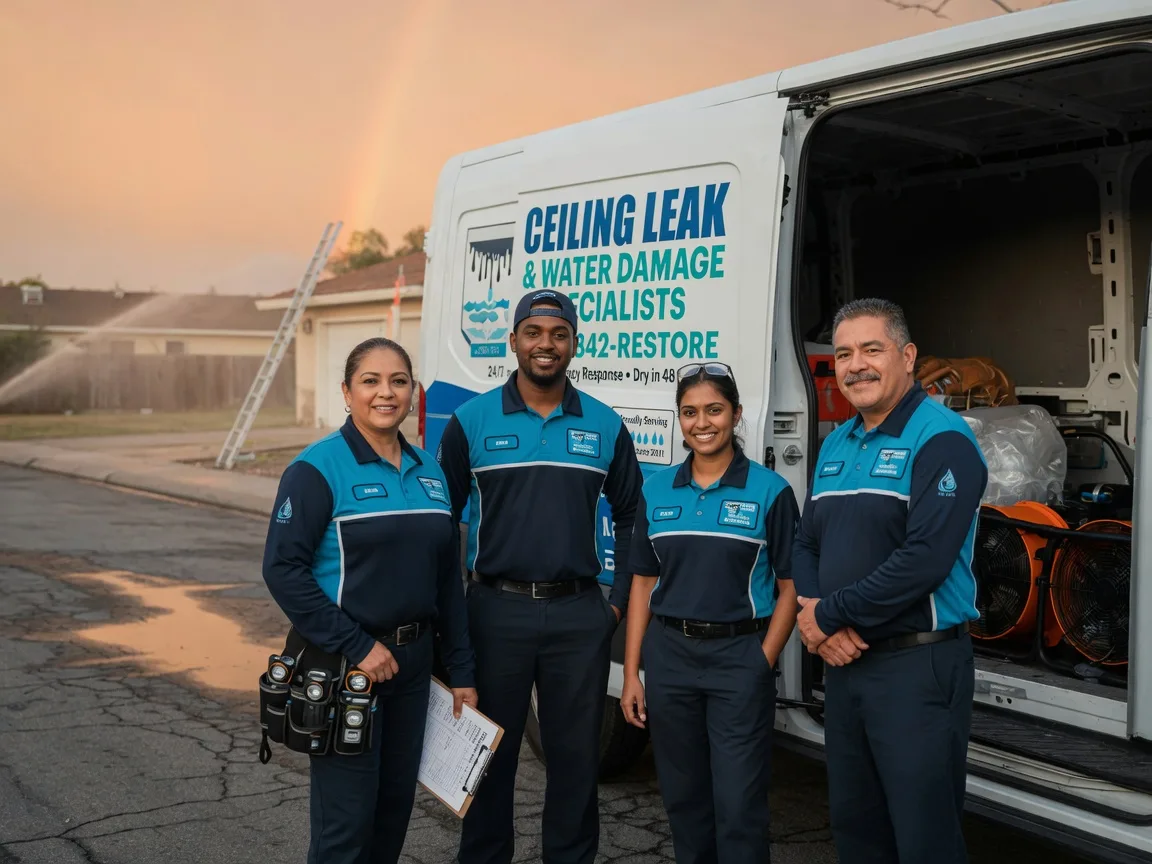Ceiling Leak Cleanup company in Milesville, SD
