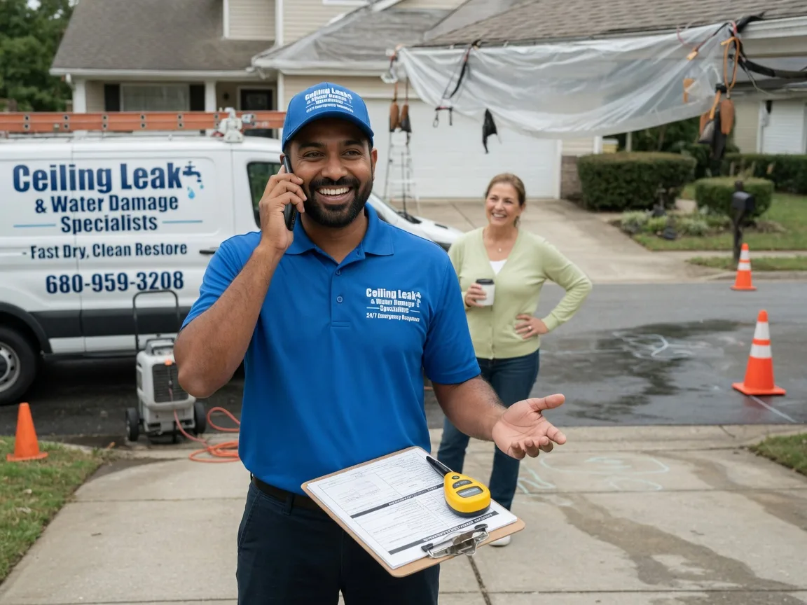 Ceiling Leak Cleanup Milesville, SD FAQs